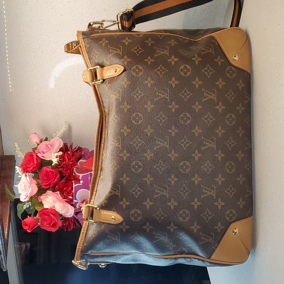 Louis Vuitton Brown and Tan Shoulder Bag - Picture 4 of 12